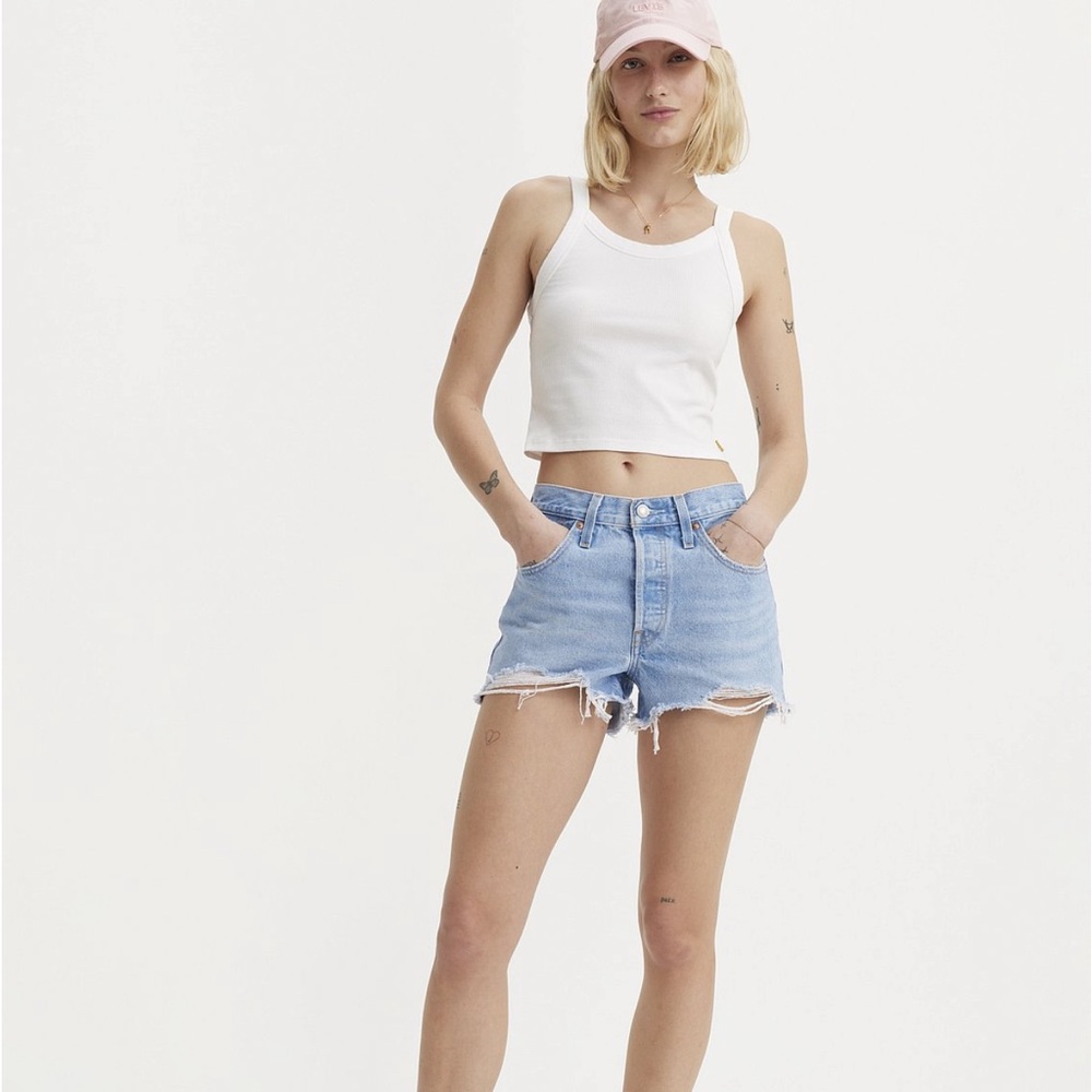 Levi's® Women's 501° Original High-Rise Jean Shorts